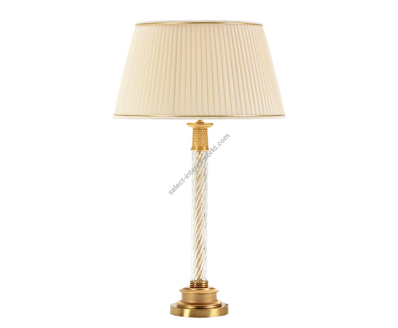Mariner / Table Lamps / Casted Bronze & Italian hand cut Crystal 20316.0
