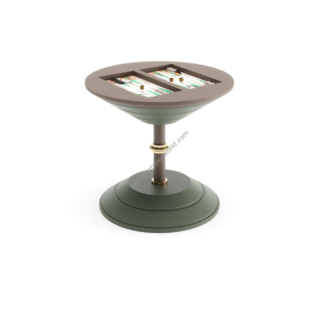 Vismara Design / Game Tables / Backgammon/Chess Goemon