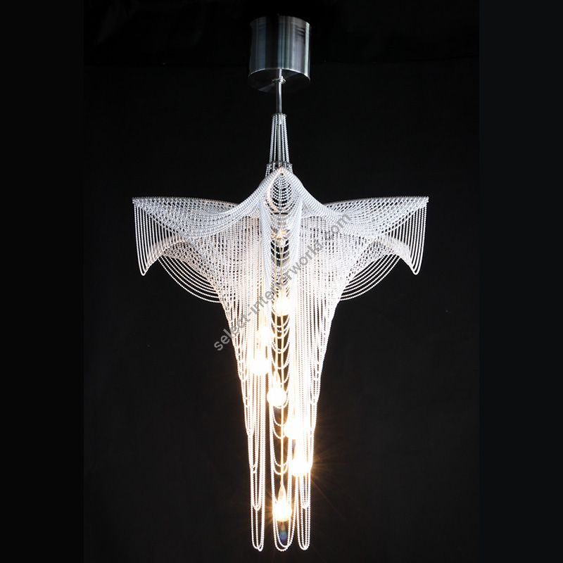 Willowlamp / Chandelier / Fuschia Ø700 Suspended