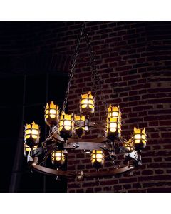Robers / 12-lighter Suspension Lamp / HL 2425-N