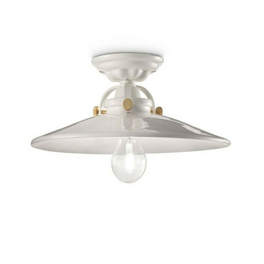 White finish (cm.: 12 x 42 x 42 / inch.: 4.7" x 16.5" x 16.5")