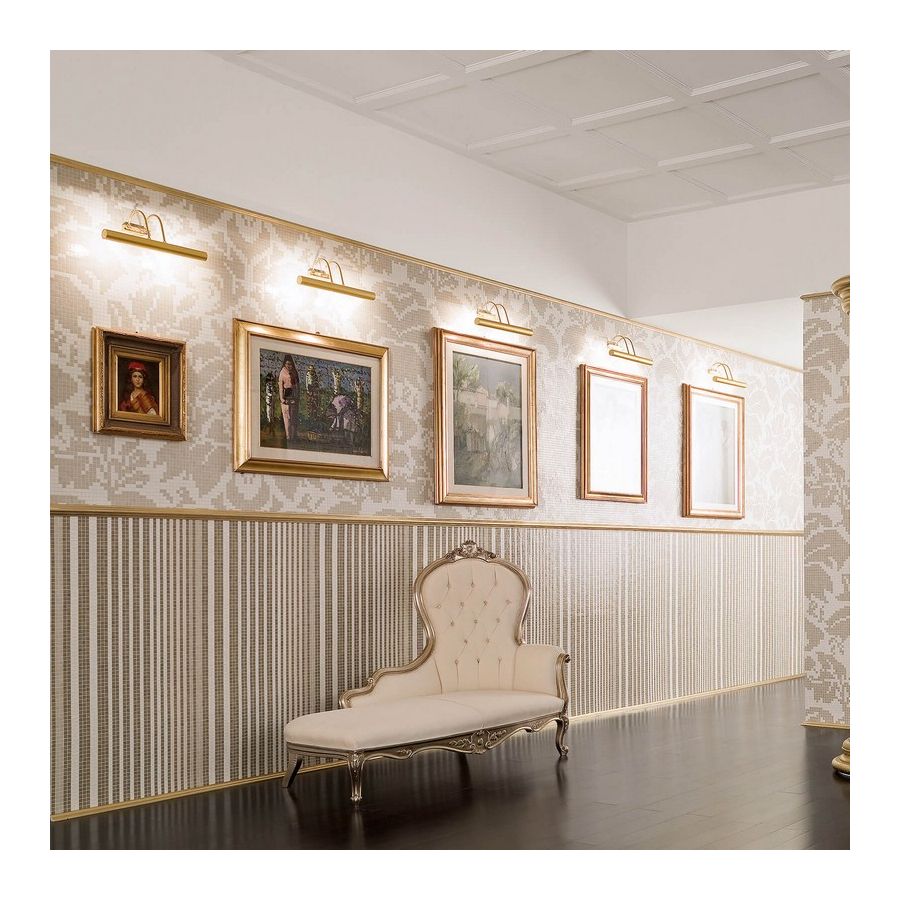 Wall lamp / Shiny Gold finish