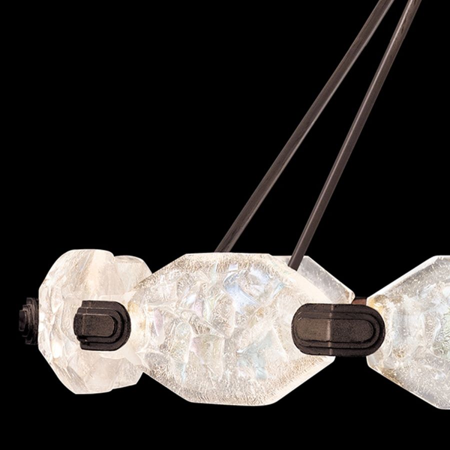 Patinated bronze finish - 873040-3