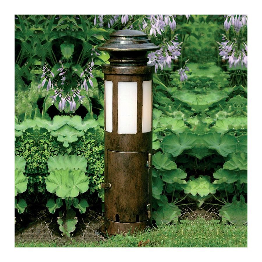 Patina finish / With 2 receptacles