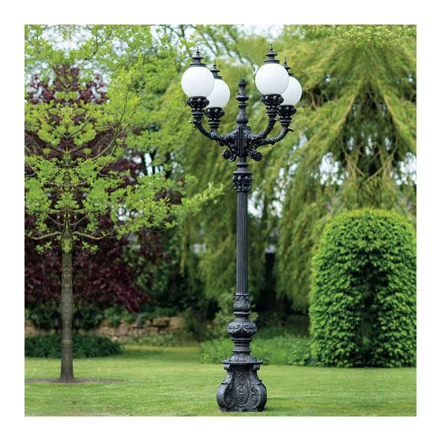 Iron nature finish, 4 lights