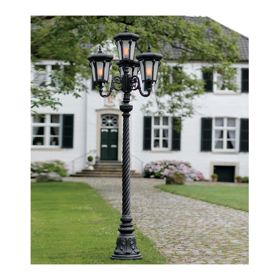 Iron nature finish, 4 lights