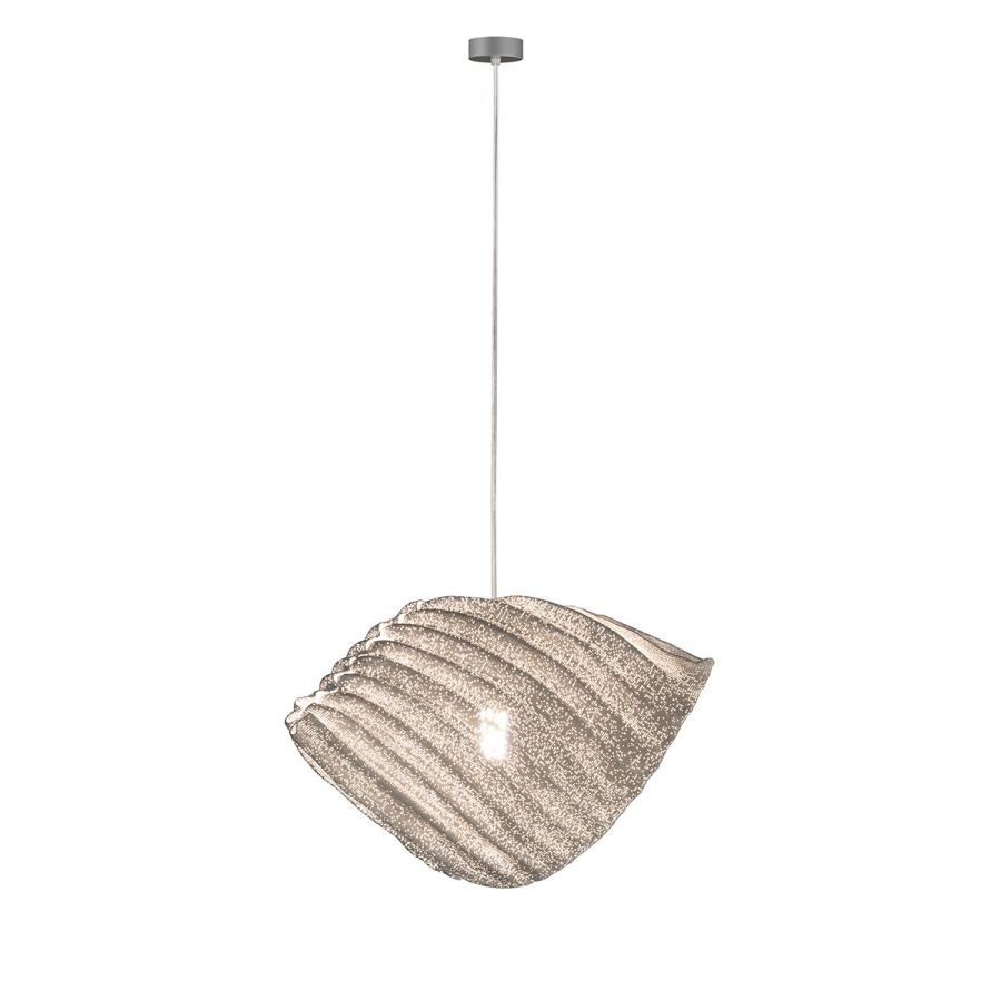 Pendant lamp / Grey (G) finish / Transparent cable