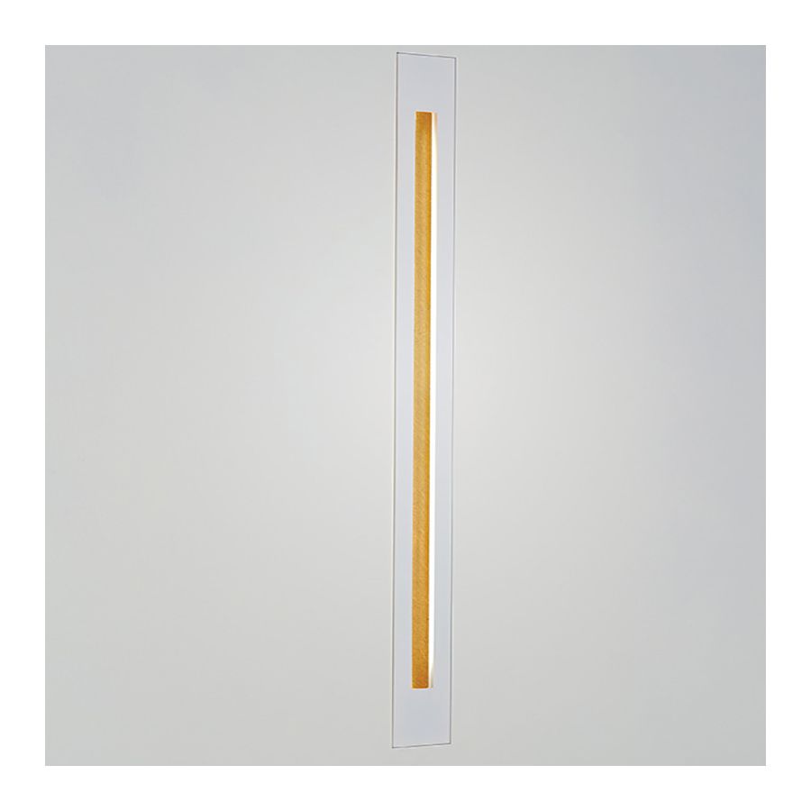White primer frame with Yellow Gold leaf finish