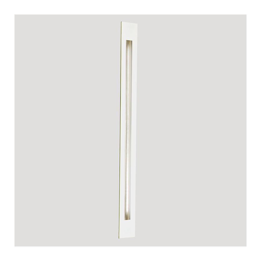 White primer frame with White Gold leaf finish