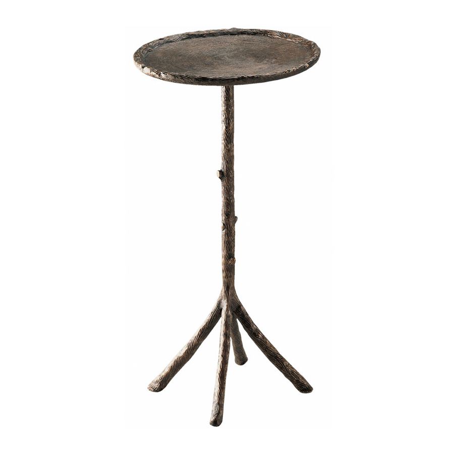 Natural patina finish / Top without bird and nest / cm.: 55.88 x 30.48 x 30.48 / inch.: 22” x 12” x 12”
