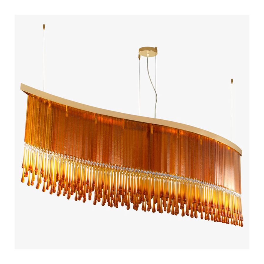 Dark amber glass colour