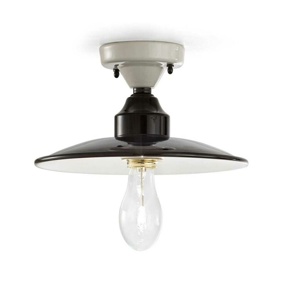 White and Black finish (cm.: 10 x 30 x 30 / inch.: 3.9" x 11.8" x 11.8")