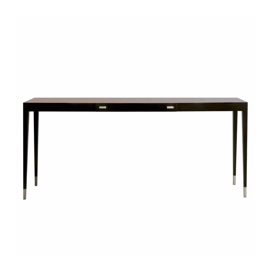 Finish Makassar Ebony, Top Makassar Ebony, ivory coloured handles & tips