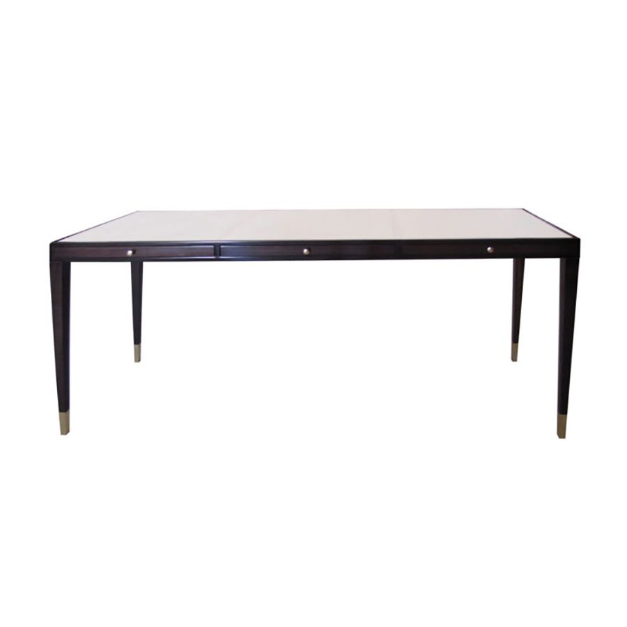 Top Makassar Ebony, ivory coloured handles & tips
cm.: 74 x 140 x 55 / inch.: 29.13" x 55.1" x 21.65"