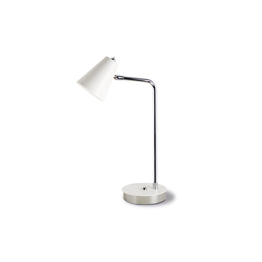 Rechargeable table lamp / Chrome finish