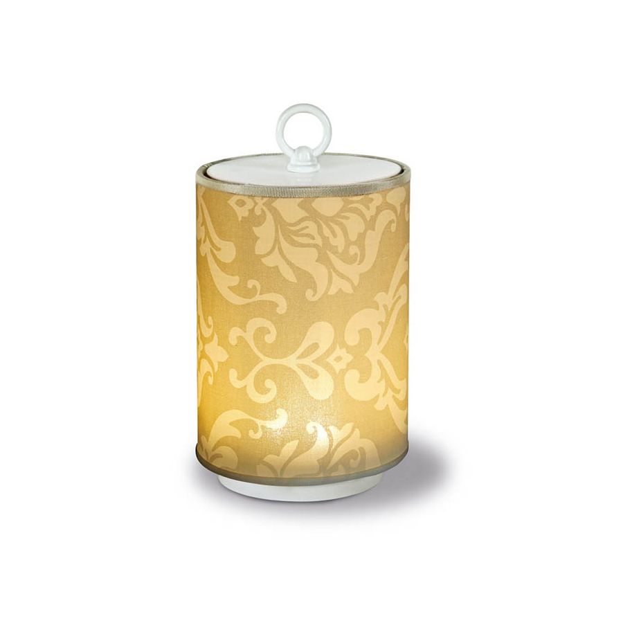 Royal Avorio fabric lampshade