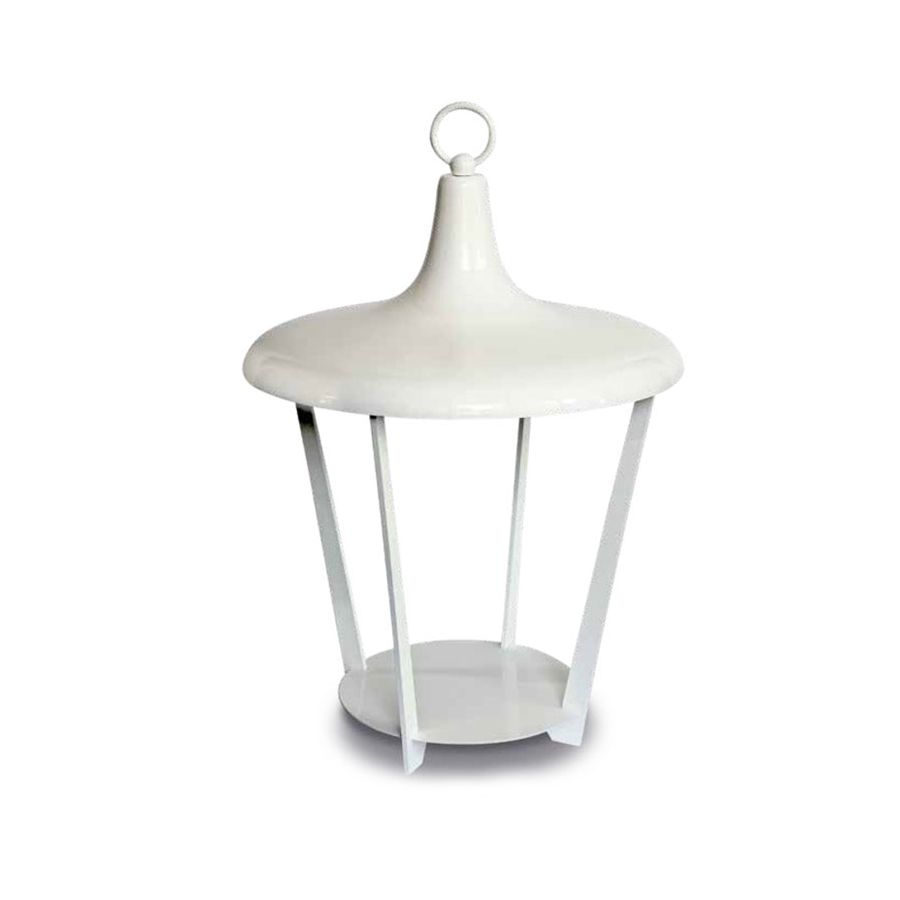 Cordless Lantern / White painted finish