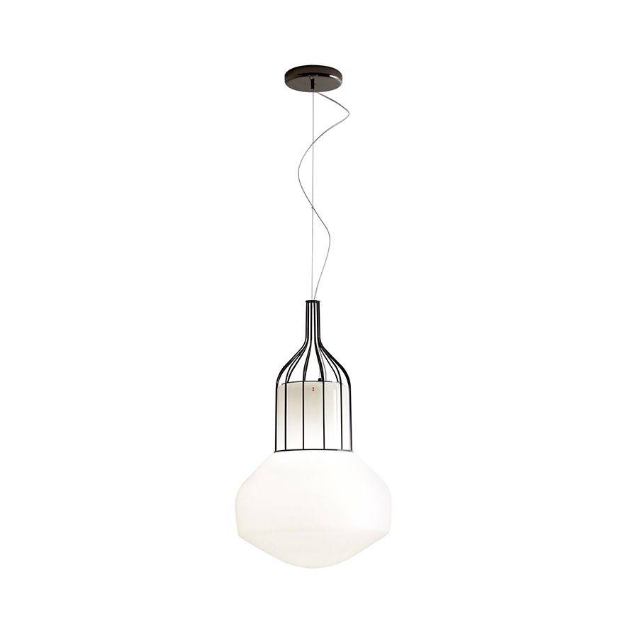 Black chrome finish, cm.: 56 x 33 x 33 / inch.: 22.5" x 12.9" x 12.9"