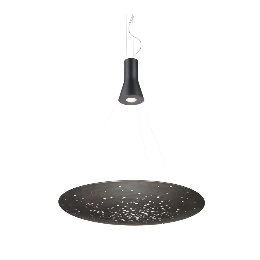 Satin-finish burnished, cm.: 6 x 90 x 90 / inch.: 2.4" x 35.4" x 35.4" 