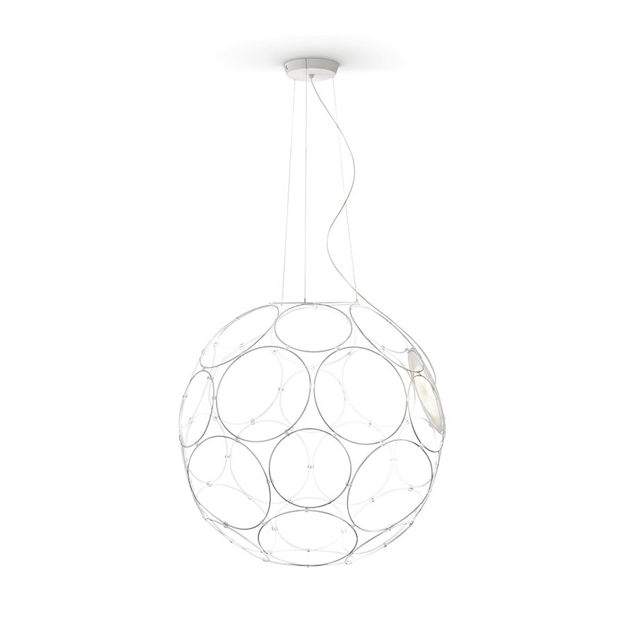 White finish, cm.: 65 x 67 x 67 / inch.: 25.6" x 26.4" x 26.4"