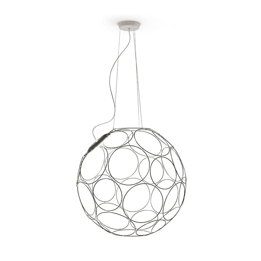 Anthracite finish, cm.: 65 x 67 x 67 / inch.: 25.6" x 26.4" x 26.4"