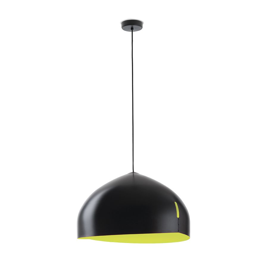 Black / Green finish