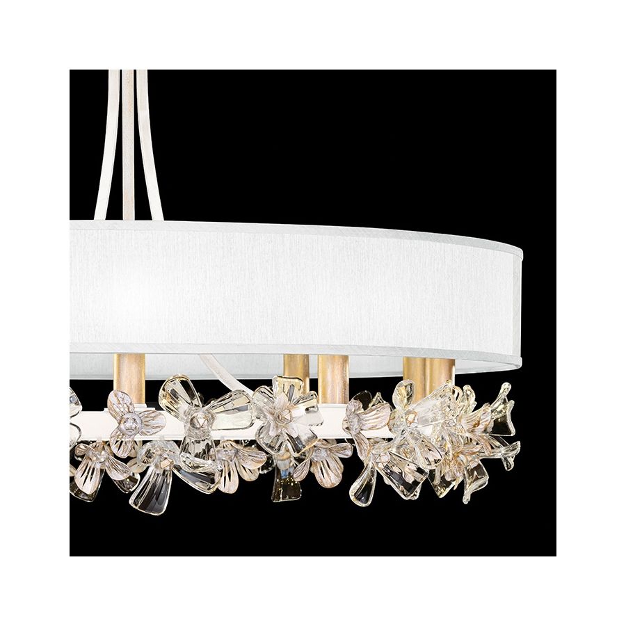 White Gesso / White Fabric Shades 915240-31