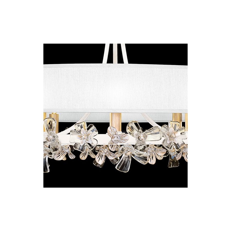 White Gesso / White Fabric Shades 915240-31