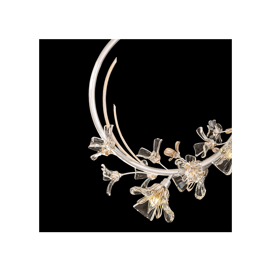 Silver Leaf Finish / RSF Linear Pendant 918140-1