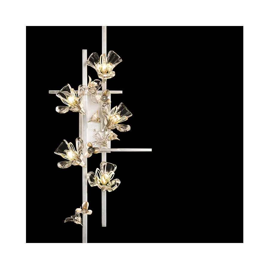 Silver Leaf Finish / RSF Wall Sconce 918950-1