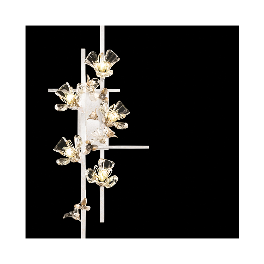 White Gesso Finish / RSF Wall Sconce 918950-3