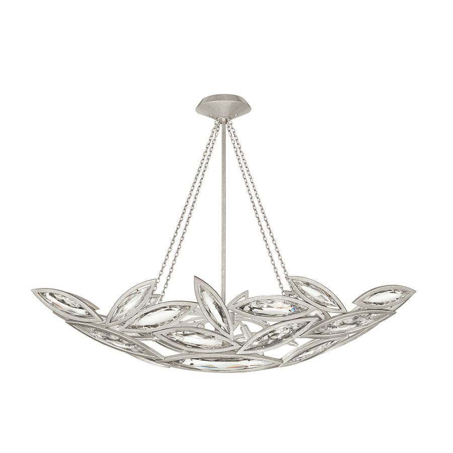 Platinized silver leaf finish - 849640-12