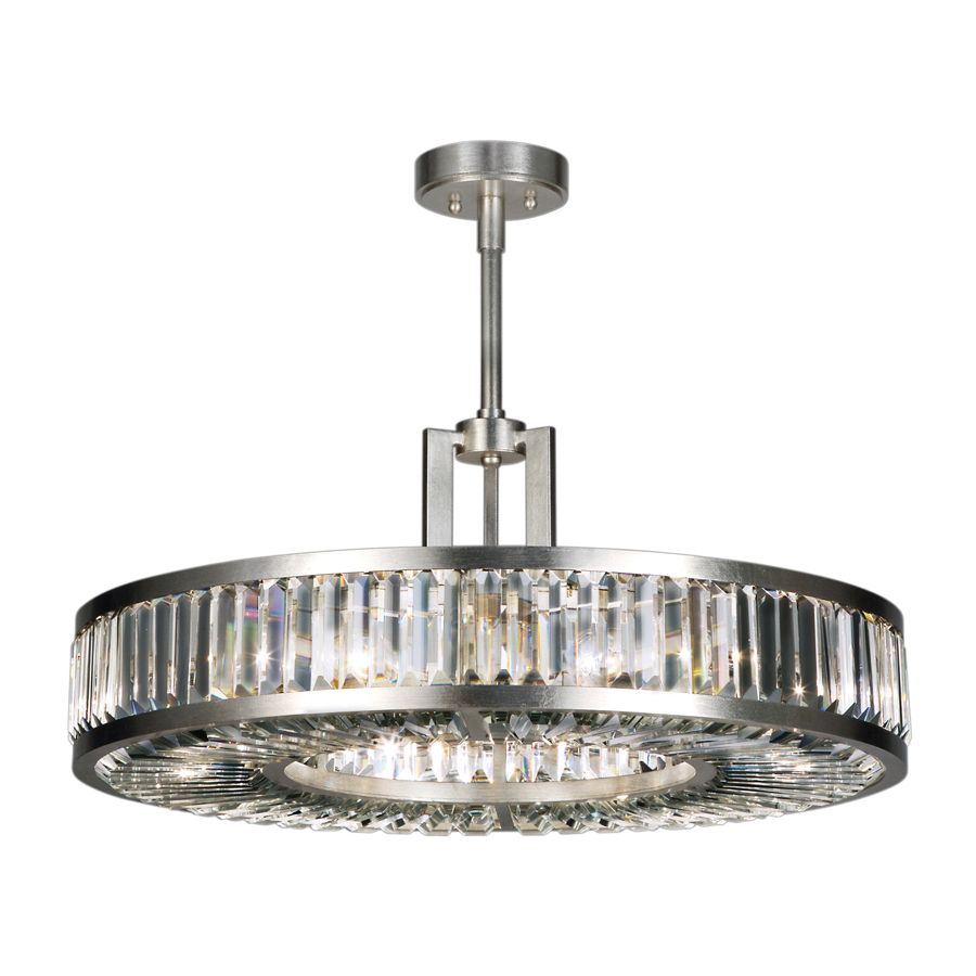 Silver leaf finish, cm.: H 36 x W 74 / inch.: H 14" x W 29" (small)