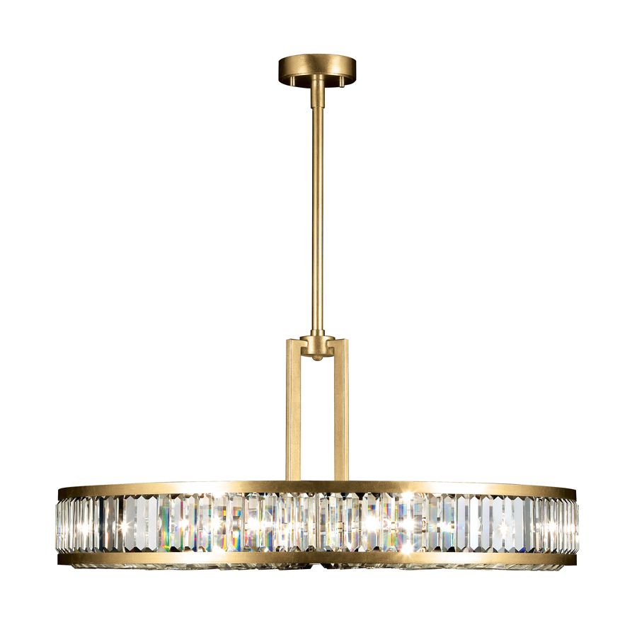 Gold leaf finish, cm.: H 43 x W 94 / inch.: H 17" x W 37" (medium)