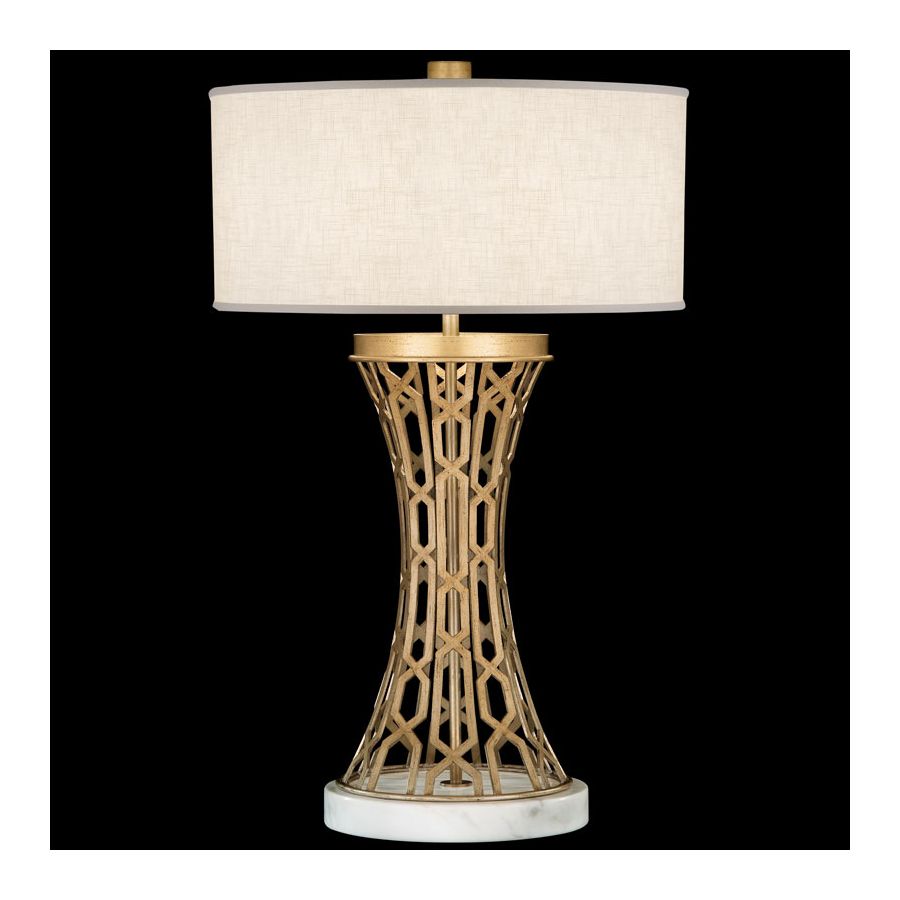 Burnished gold leaf finish