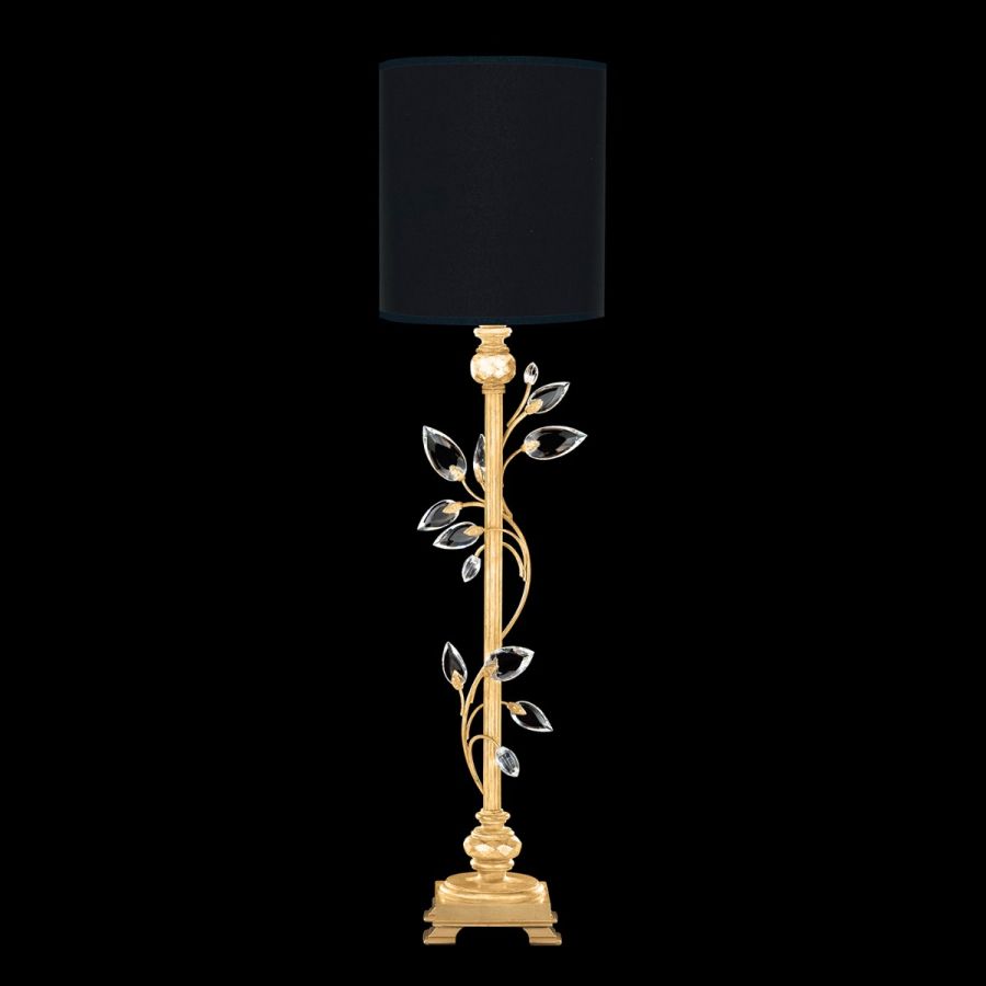 Gold Leaf / Black Fabric Shade - 752915-34