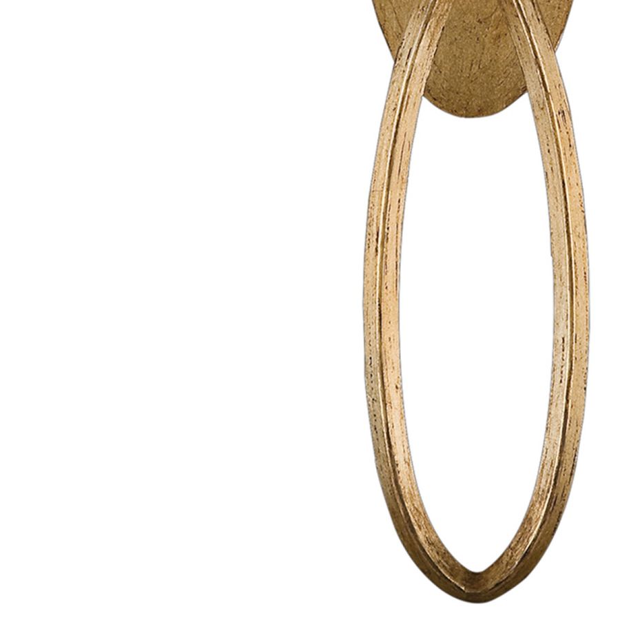 Gold / White Linen Shades - 784750-2