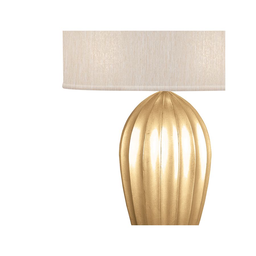 Gold Leaf / Champagne Fabric Shade - 793110-33