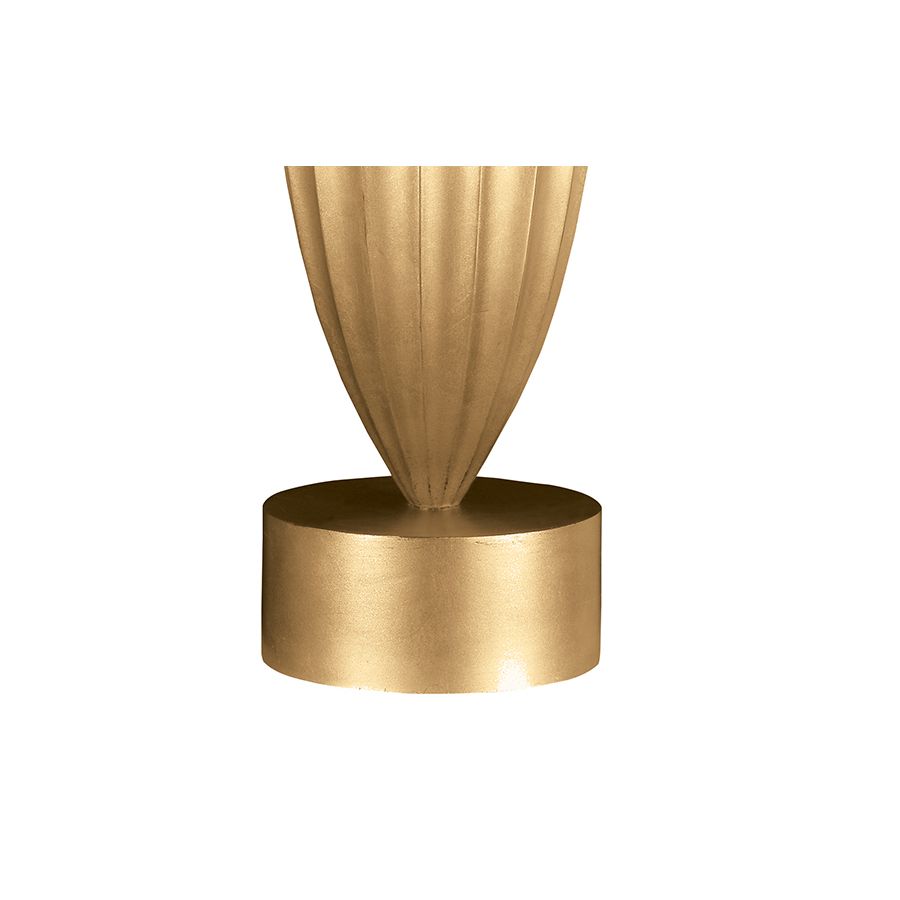 Gold Leaf / Black Fabric & Gold Inner Lining Shade - 793110-34