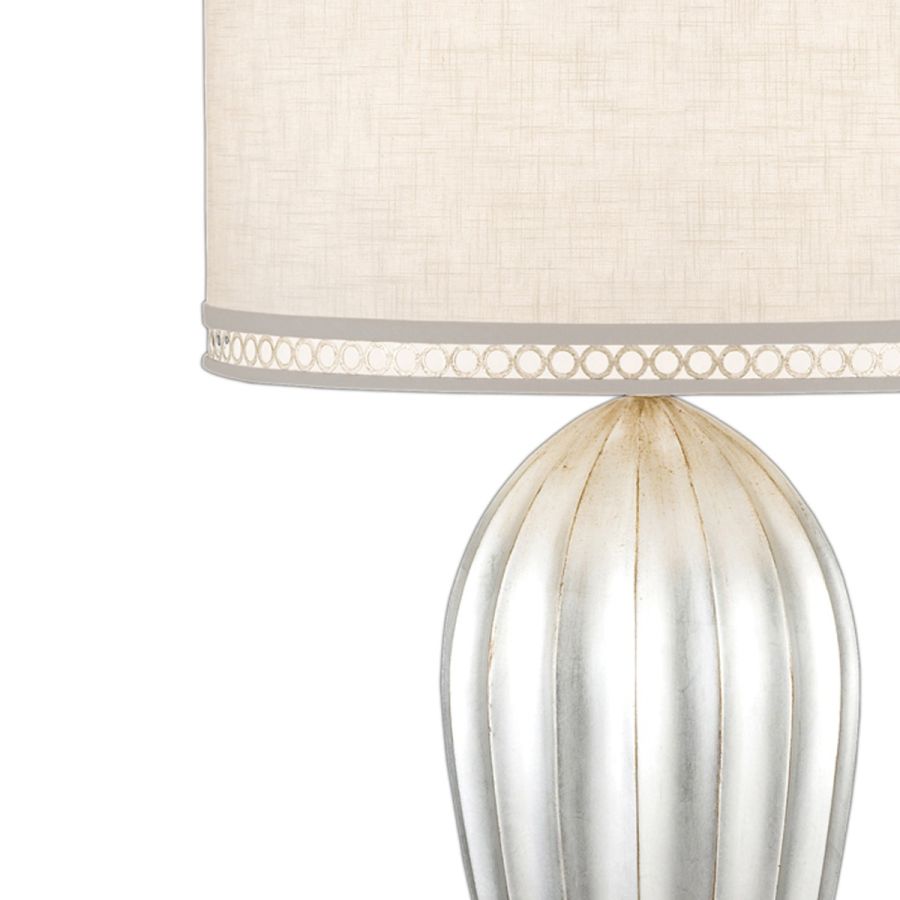 Silver / White Linen Shade - 793110