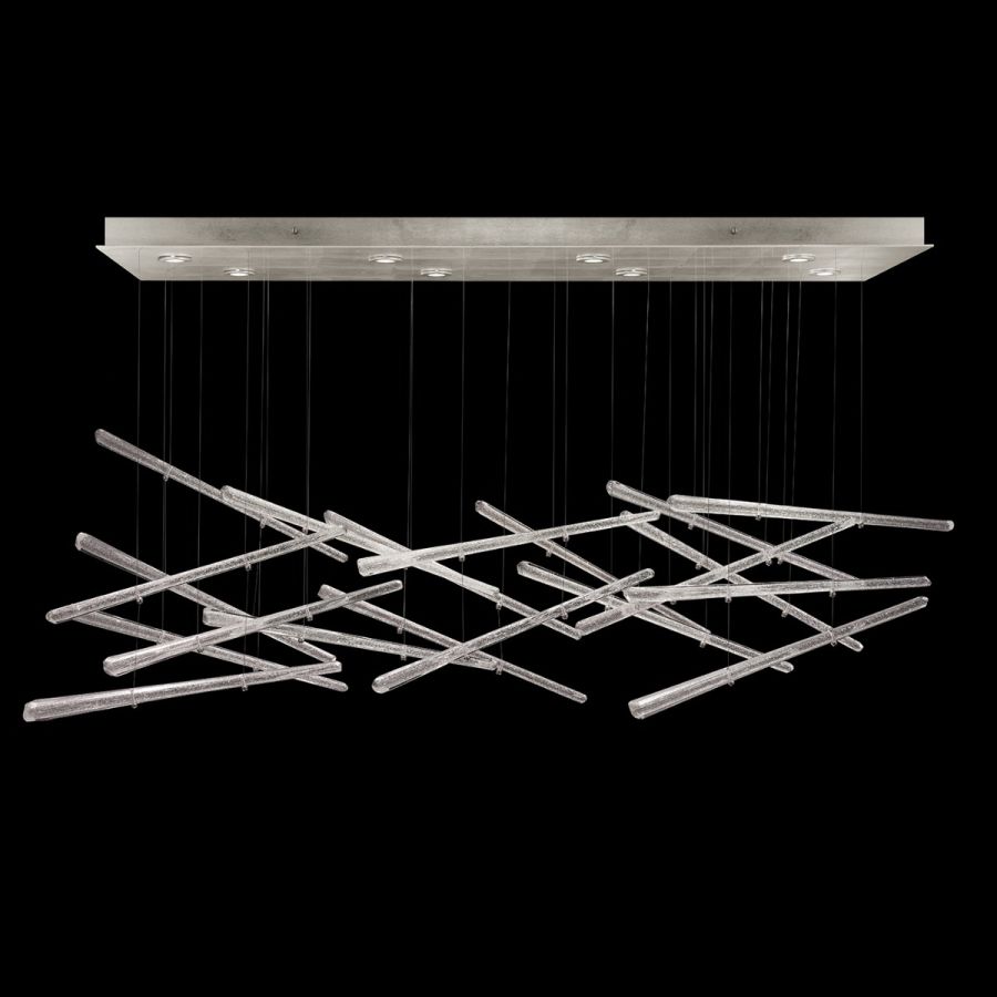 Elevate 62″ 894840-132 Silver / Crystal Stardust Spires