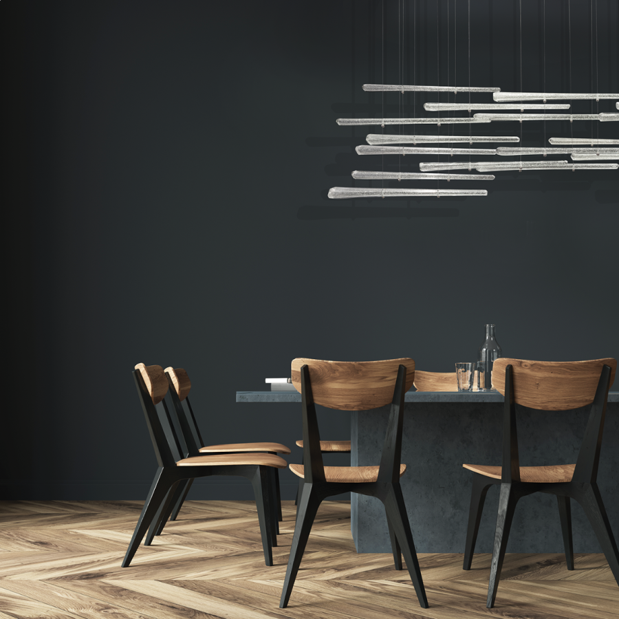 Elevate 62″ 894840-132 Silver / Crystal Stardust Spires