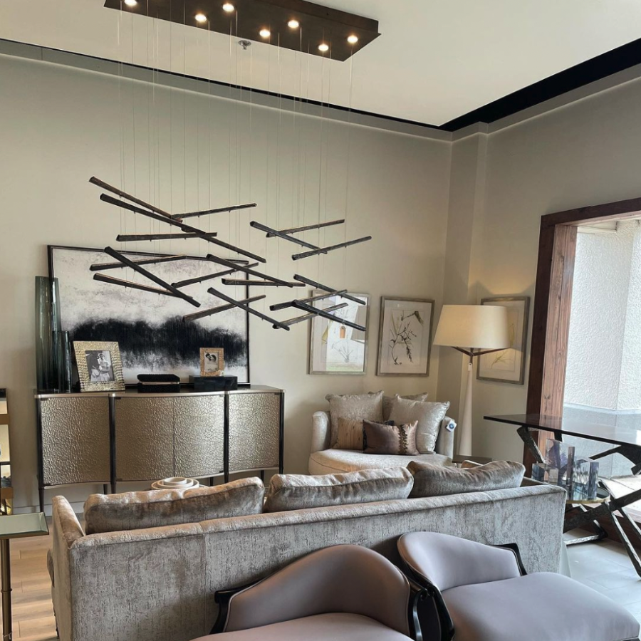 Elevate 62″ 894840-142 Silver / Ebony Stardust Spires