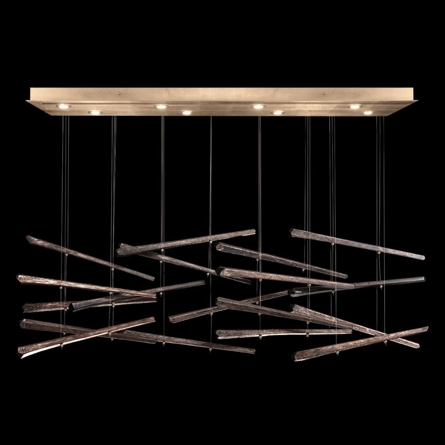 Elevate 62″ 894840-252 Gold / Meteorite Spires