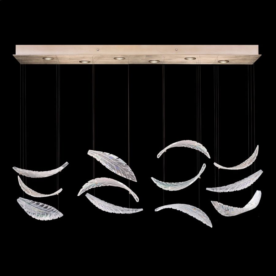 Elevate 51″ 895140-211 Gold / Dichroic “Plumes”