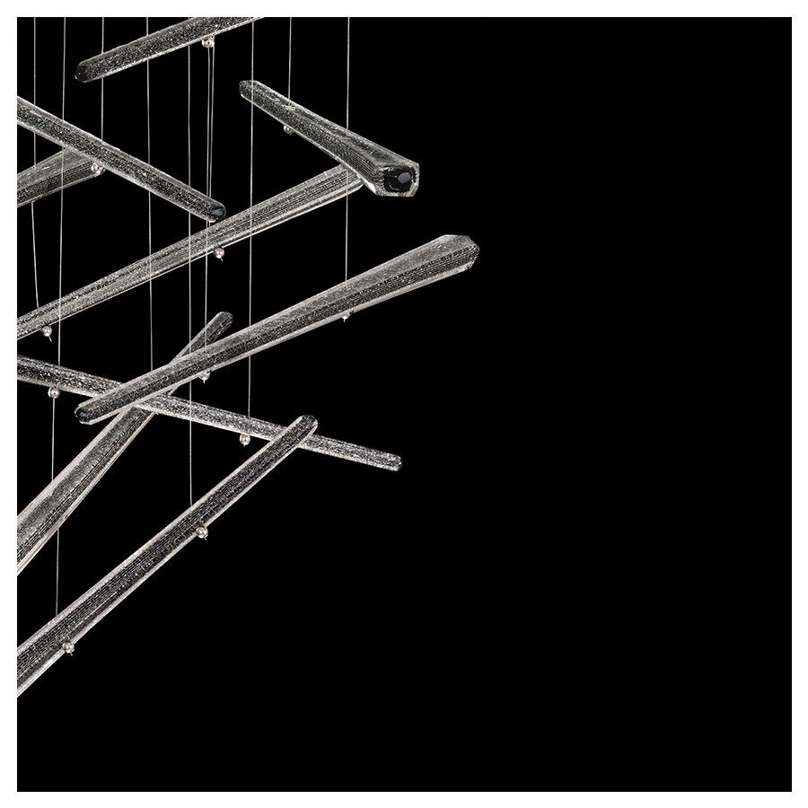 Elevate 23″ 895640-141 Silver / Ebony Stardust Spires