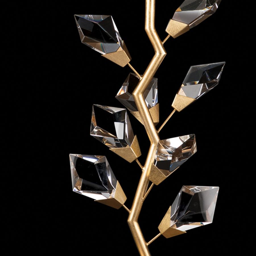 Gold / Black Fabric Shade - 908010-21