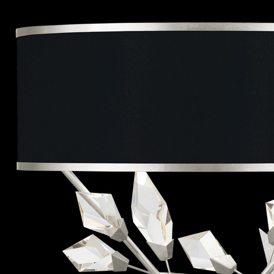 Silver / Black Fabric Shade - 908610-11