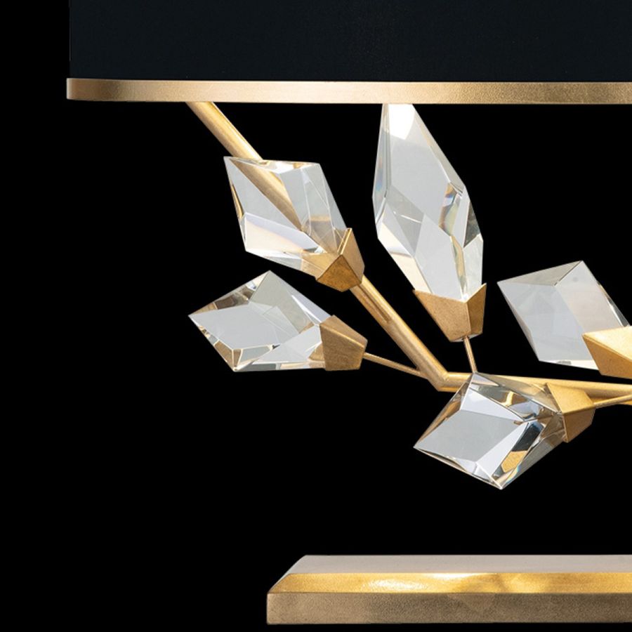 Gold / Black Fabric Shade - 908610-21