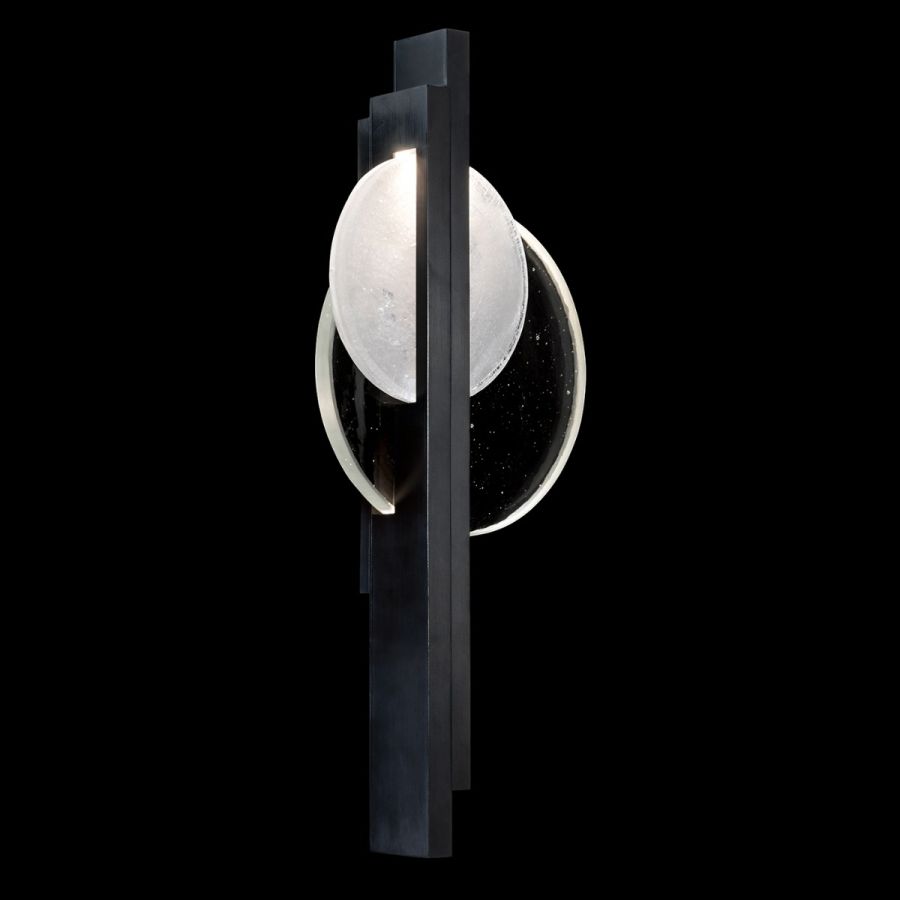 Black Iron / Clear & White Glass 921650-1